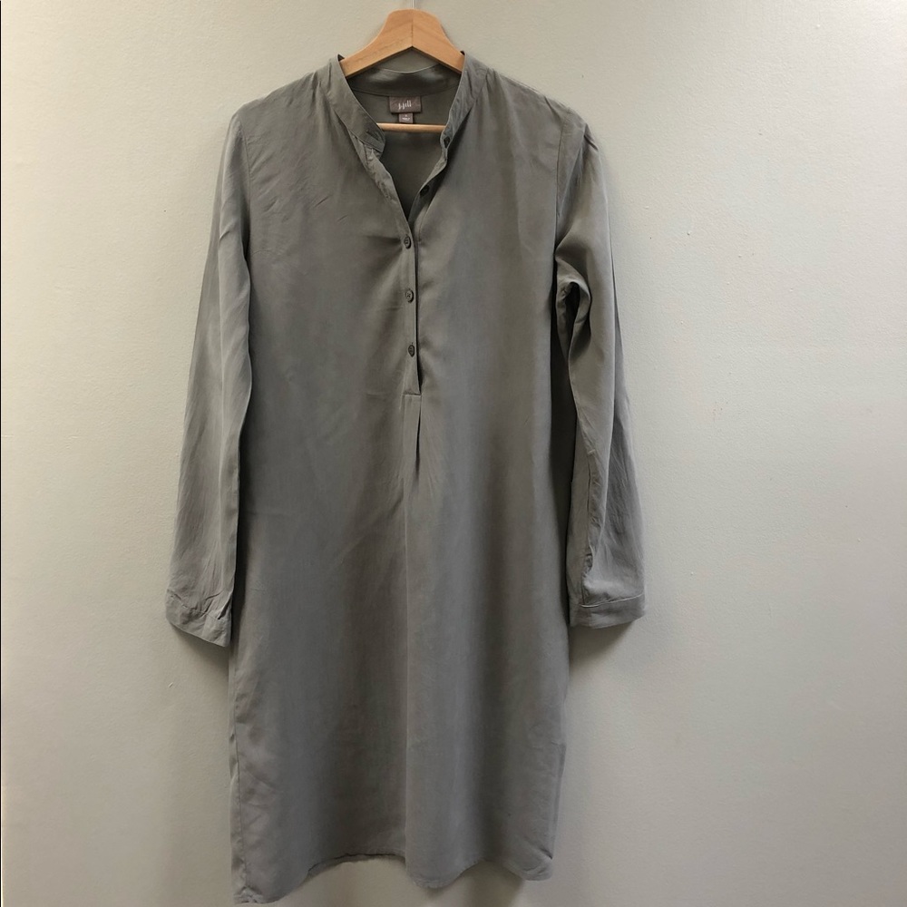 J.JILL 100% Silk shirtdress